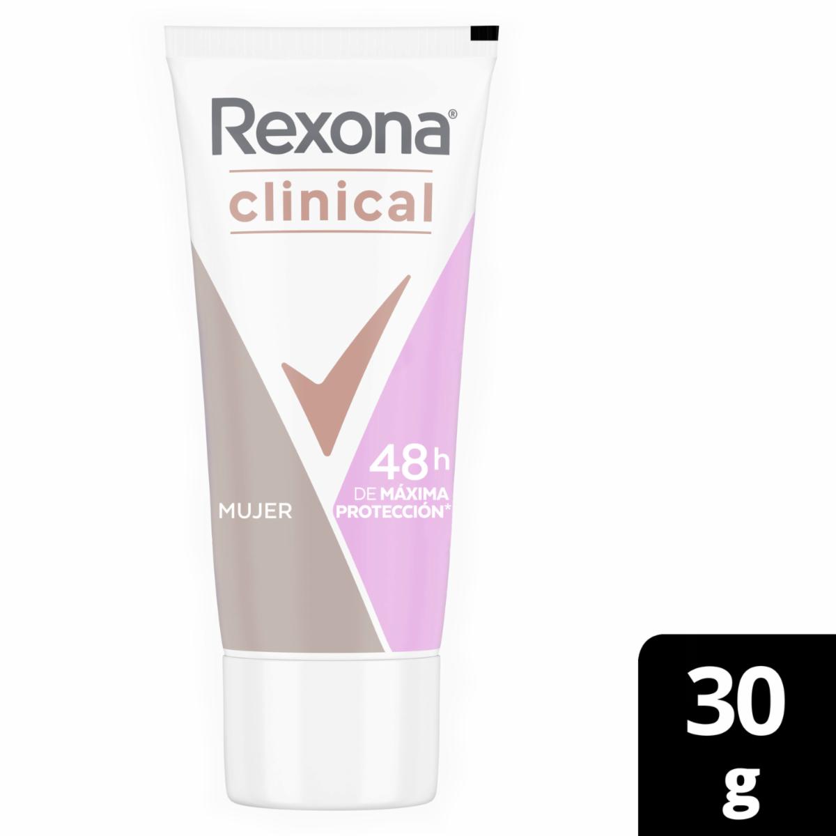 Desodorante En Crema Antitranspirante Clinic Clear REXONA 30 G - Image 3