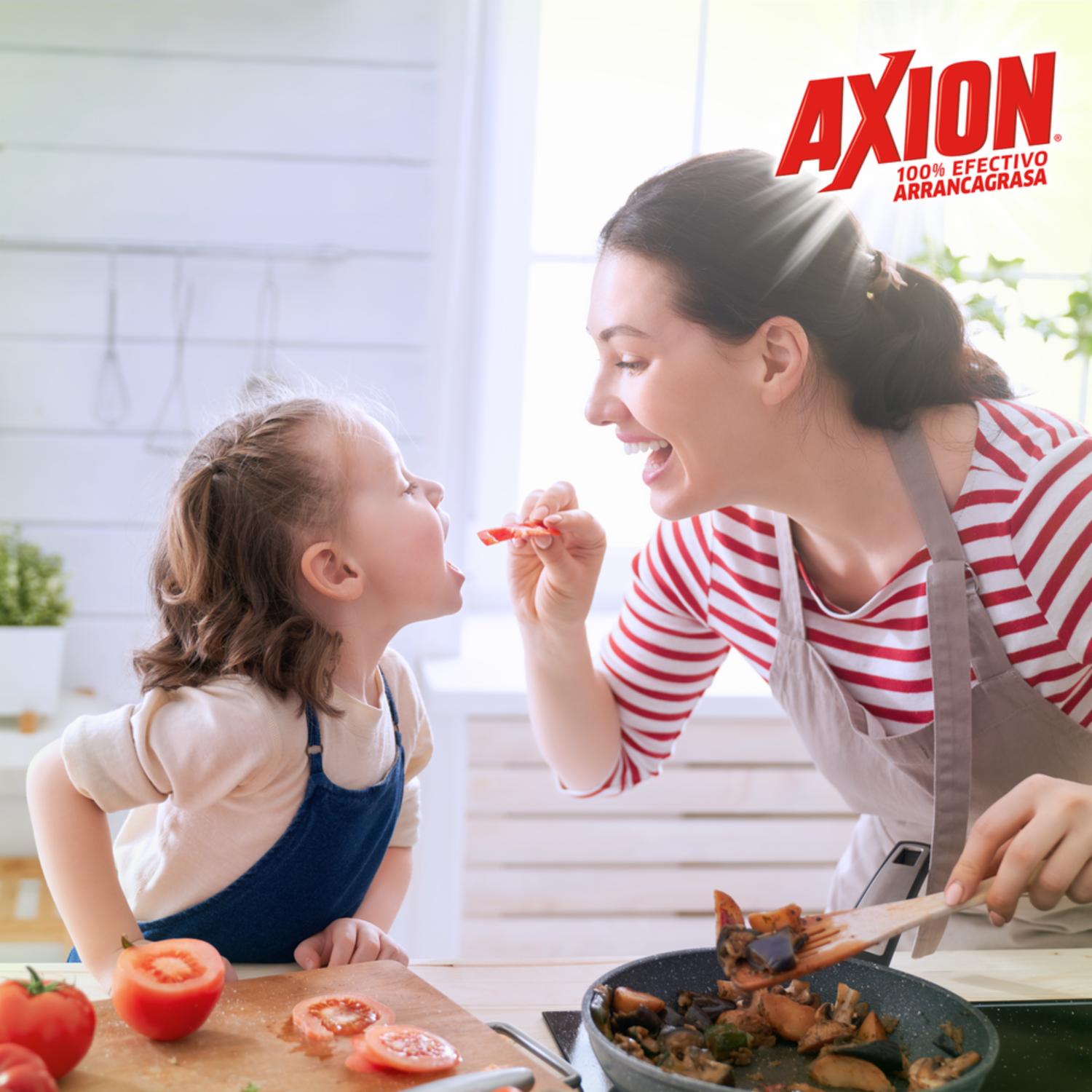 Lavavajilla En Crema Aloe Y Vitamina E AXION 450 G - Image 3