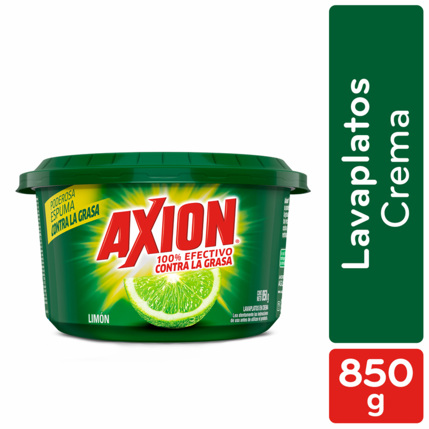 Lavavajilla En Crema Limón AXION 850 G
