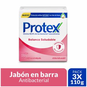 Jabón En Barra Antibacterial Balance Saludable PROTEX