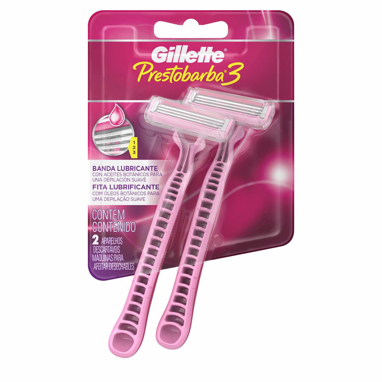 Razuradora Desechable Prestobarba Desechable De Mujer GILLETTE 1x3 Uds