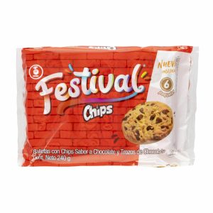 Galletas Chips FESTIVAL 240 G