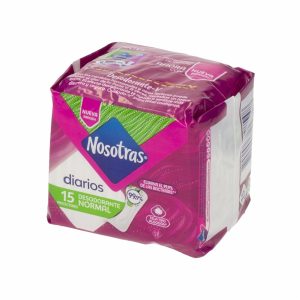 Protectores Diarios Desodorante NOSOTRAS X 15 Uds
