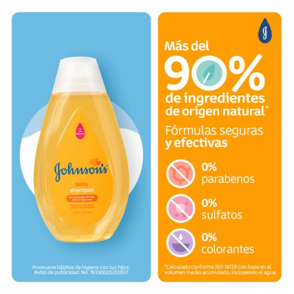 Shampoo Bebé Original JOHNSON'S - Image 4