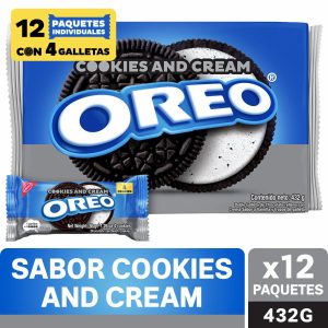 Galletas Dulces Sabor Cookies & Cream OREO 432 G
