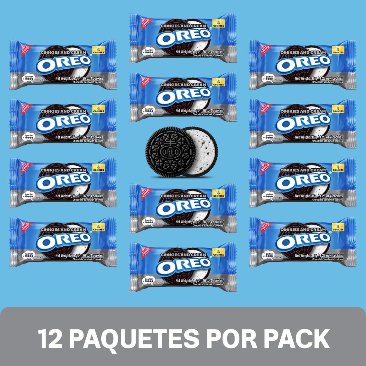 Galletas Dulces Sabor Cookies & Cream OREO 432 G - Image 3