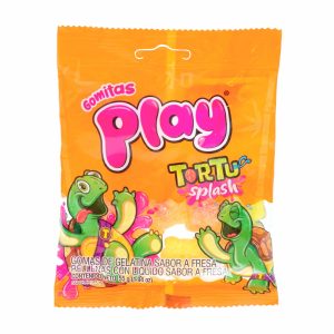 Gomas En Forma De Tortuga Sabor A Fresa PLAY 55 G