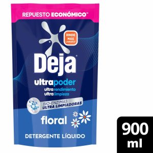 Detergente Líquido Lavado Perfecto Floral DEJA 900 Ml