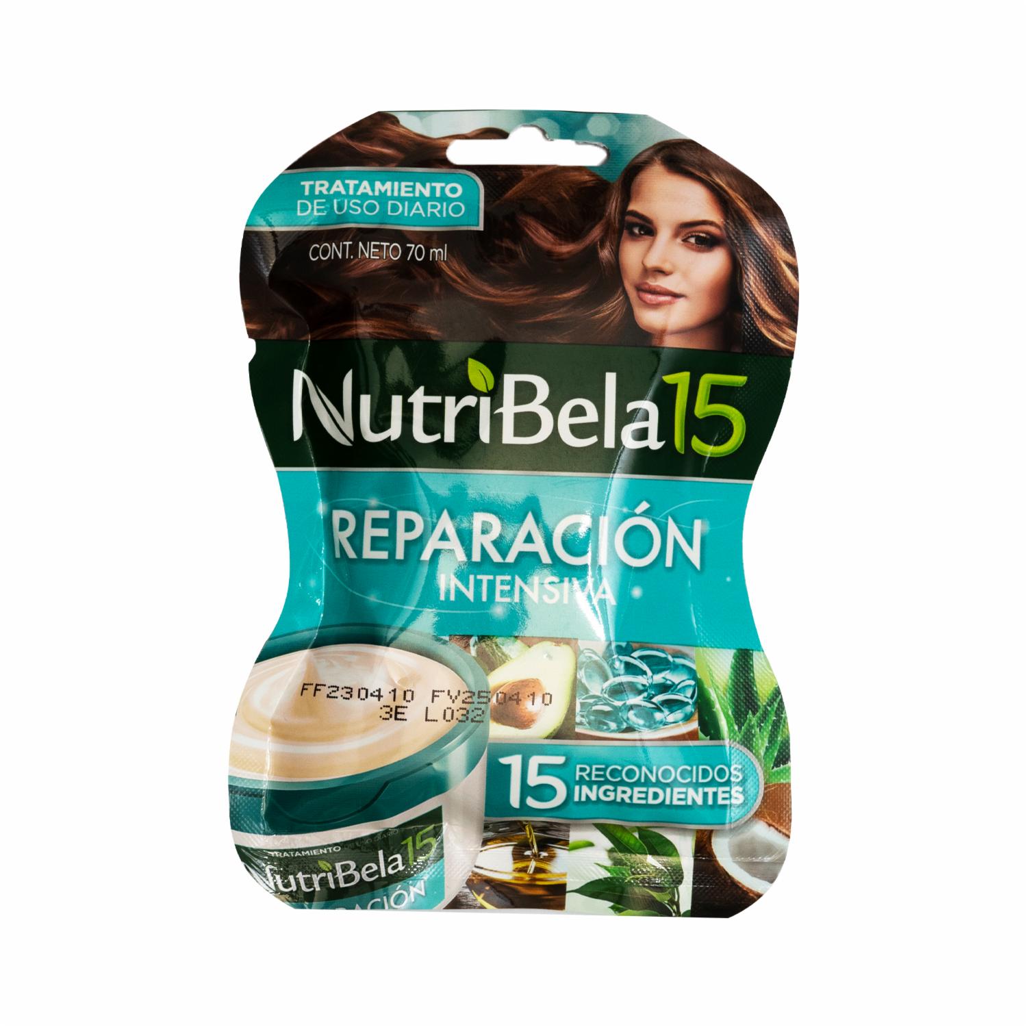 Tratamiento Capilar Reparación Intensiva En Sachet NUTRIBELA 70 Ml - Image 2