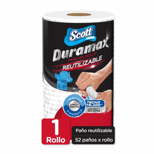 Toalla de Papel Reutilizable Duramax 52 hojas SCOTT