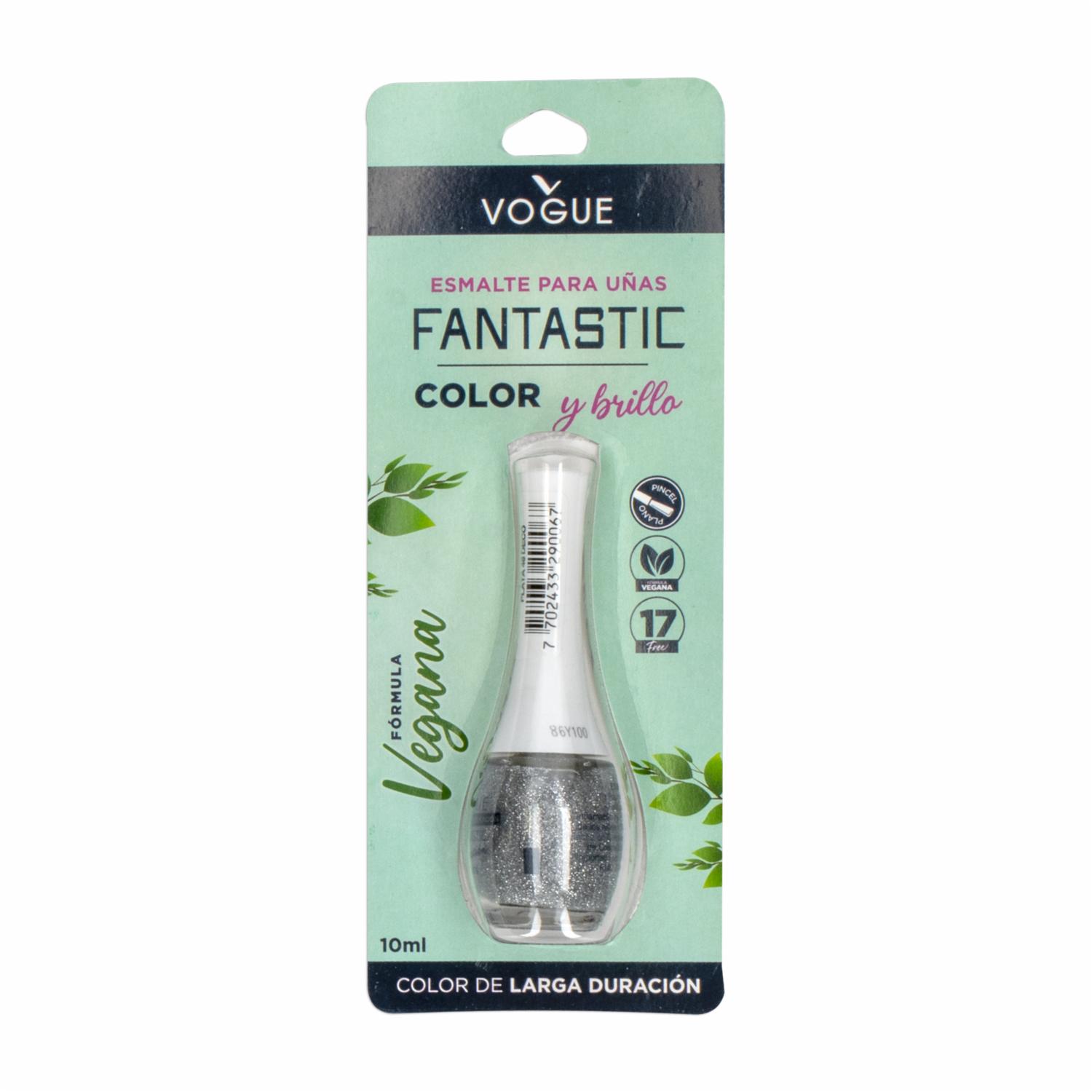 Esmalte De Uñas Fantastic Tono Plata 46 Deco VOGUE 10 Ml