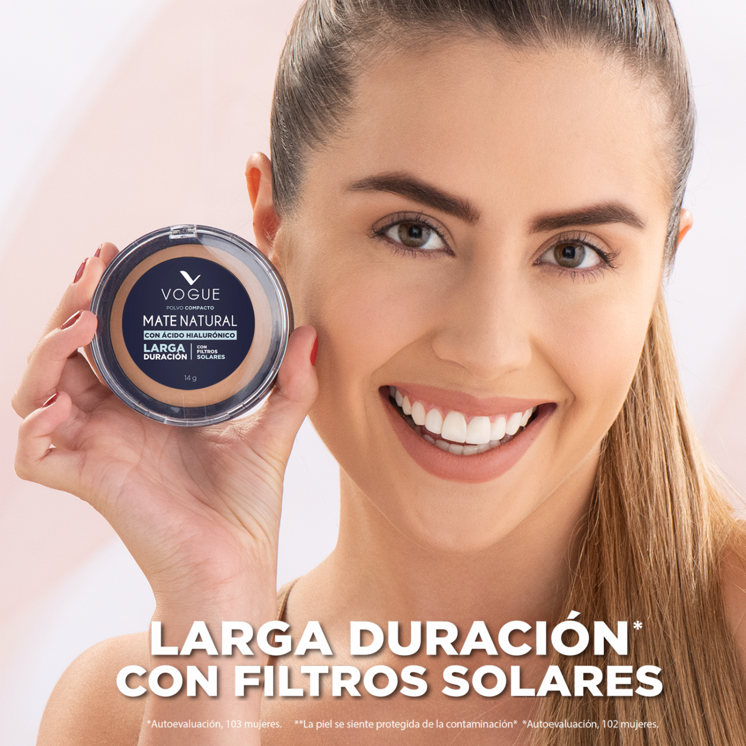 Polvo Compacto Natural Tono Trópico VOGUE