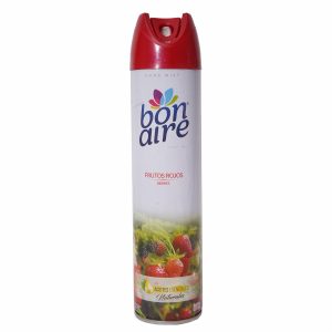 Desodorante Ambiental En Aerosol, Esencia Frutos Rojos BONAIRE 400 Ml