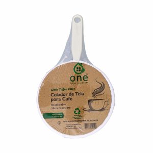 Colador Para Café De Tela Blanco DAMECOS 14 Cm