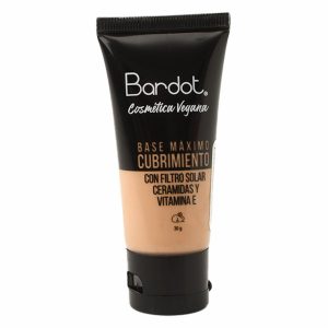 Base De Maquillaje Máximo Cubrimiento Capuchino 1 BARDOT Unidad
