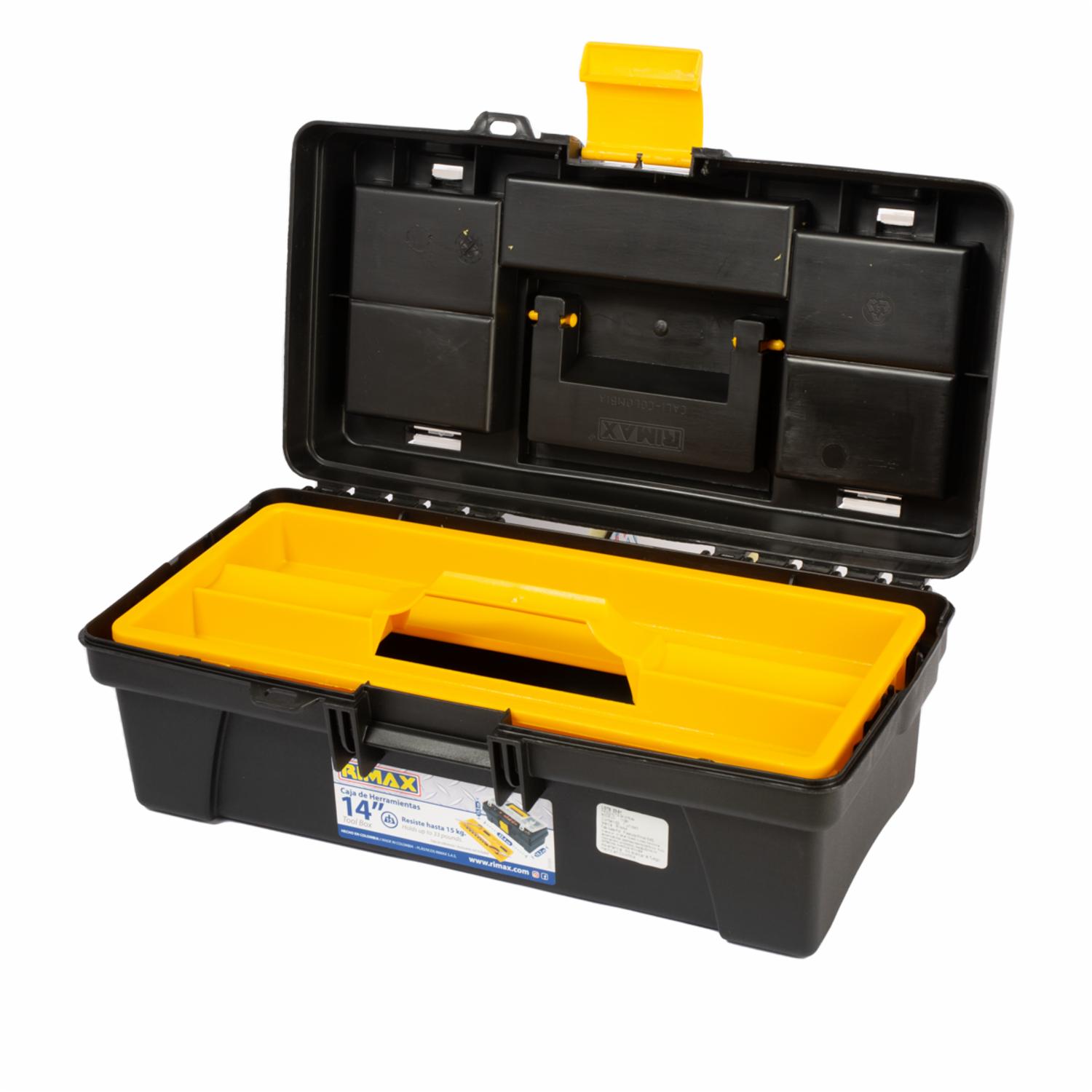 Caja De Herramientas 14"Negro RIMAX Unidad - Image 2