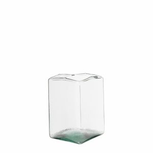 Velón Redondo Transparente OTÚN 10 X 15 Cm