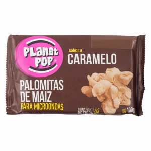 Canguil Para Microondas Con Caramelo PLANET POP 100 G