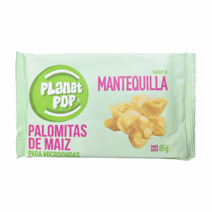 Canguil Para Microondas Con Mantequilla PLANET POP 85 G