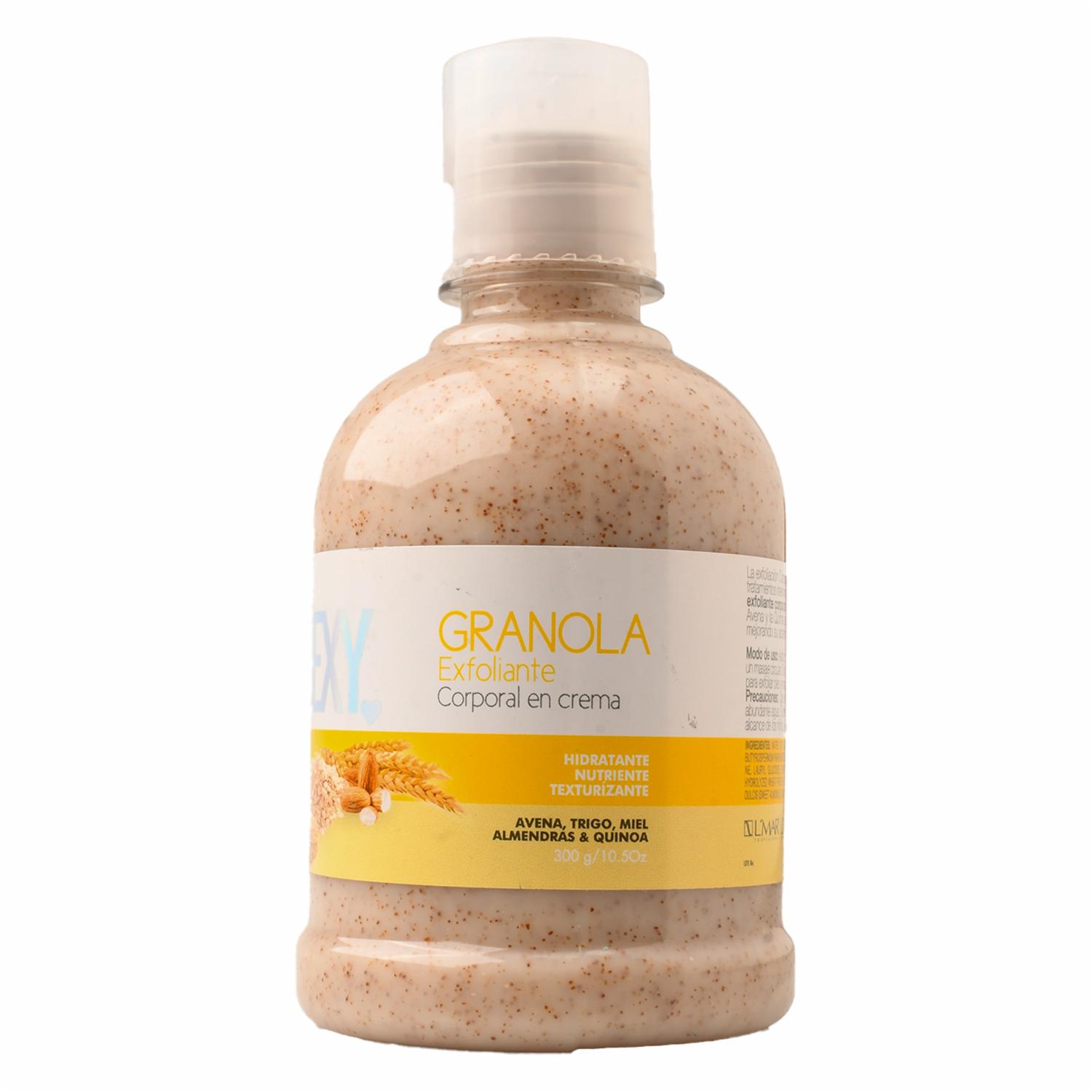 Exfoliante Corporal Corp En Crema Avena Trigo Miel L'MAR 300 G - Image 3