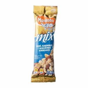 Mix Maní Almendras Y Marañón MANITOBA 40G