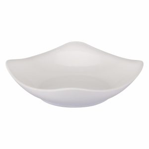 Plato Cuadrado Sopero Blanco VAJILLAS SABANA Mediano