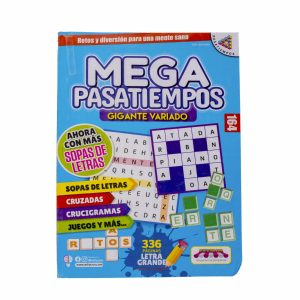 Libro Megapasatiempos EDIYCON 336 Páginas