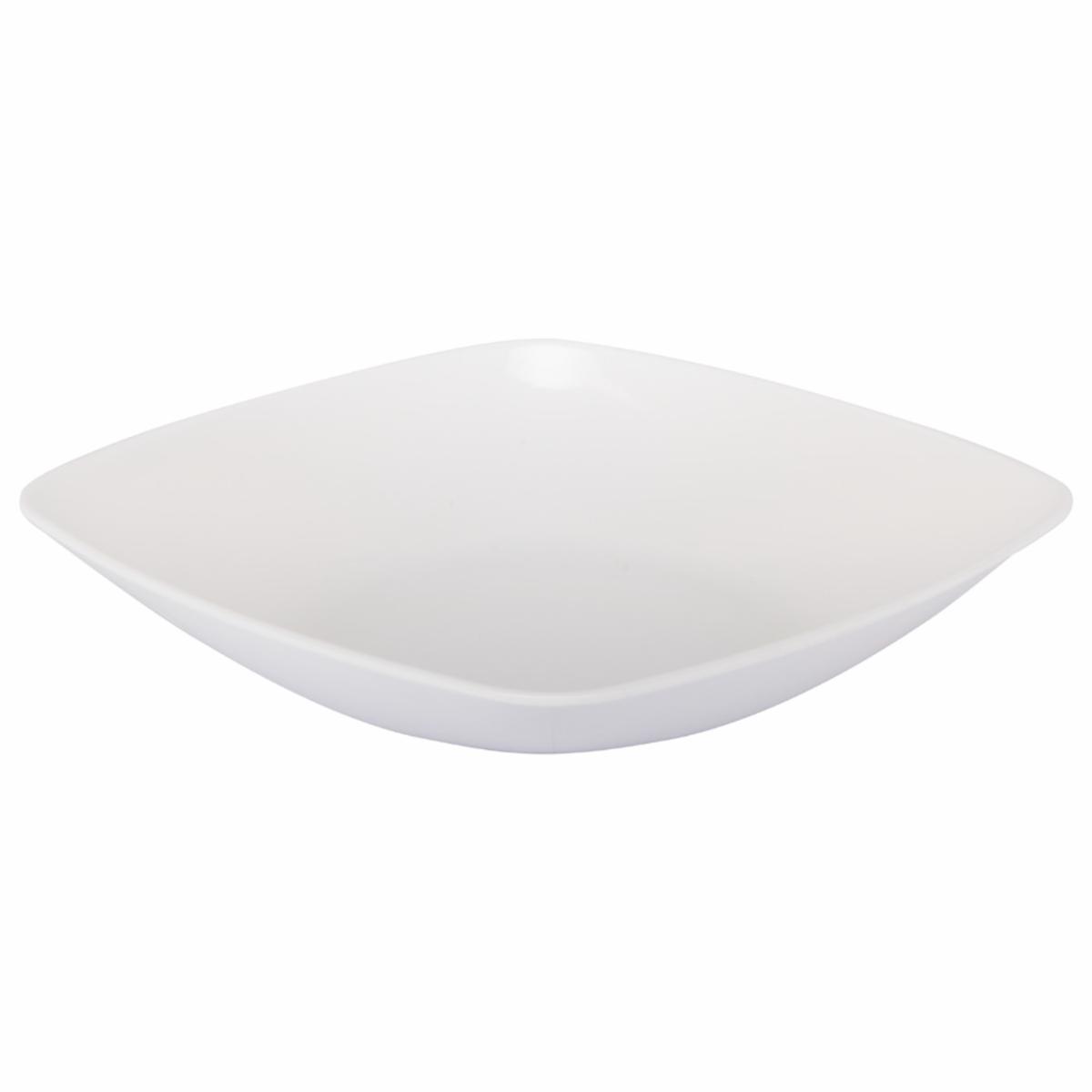 Plato Cuadrado Sopero Blanco VAJILLAS SABANA Gande