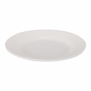 Plato Circular Plano Mini Blanco VAJILLAS SABANA 15 X 15 Cm