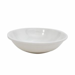 Salsera Circular Pequeña Blanca VAJILLAS SABANA 17 X 17 X 5 Cm