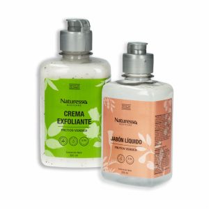 Spa En Casa Exfoliante y Jabón Líquido Kit NATURESSE 2 X 300 Ml