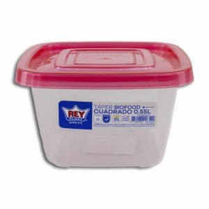 Repostero Taper Biofood Cuadrado REY 550 Ml