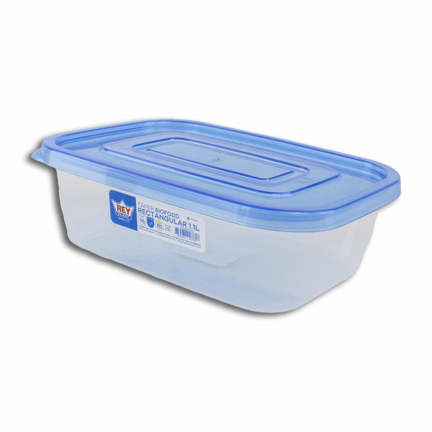 Repostero Taper Biofood Rectangular REY 1,1 Litros