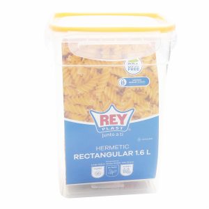 Envase Hermético Rectangular REY PLAST 1.6 Litros