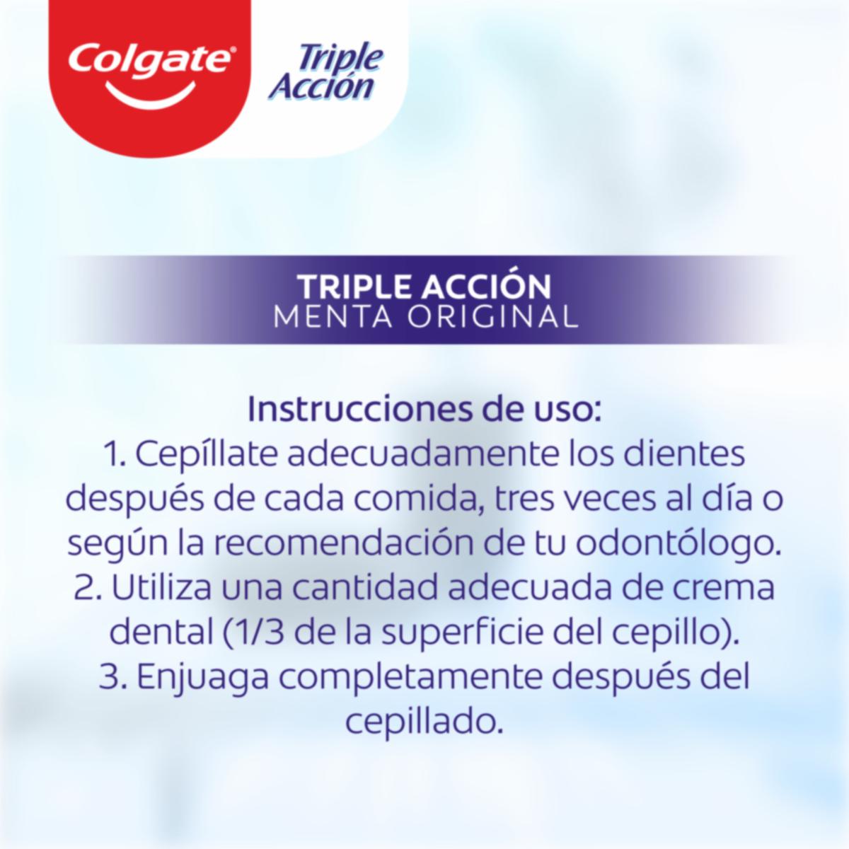 Crema Dental Triple Acción COLGATE 3X75 Ml - Image 6