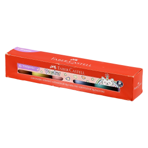 Témperas Colores Pastel 30Ml FABER-CASTELL X 6 Uds