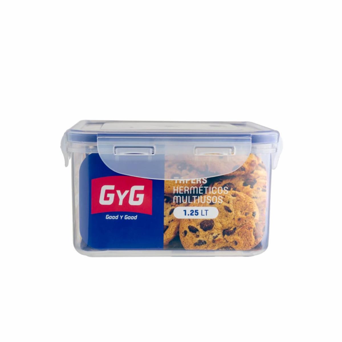 Repostero Good Y Good Cuadrado BASA 1,25 Litros