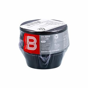 Set Salseras Diseño Taylor Negro BASA 3 Piezas