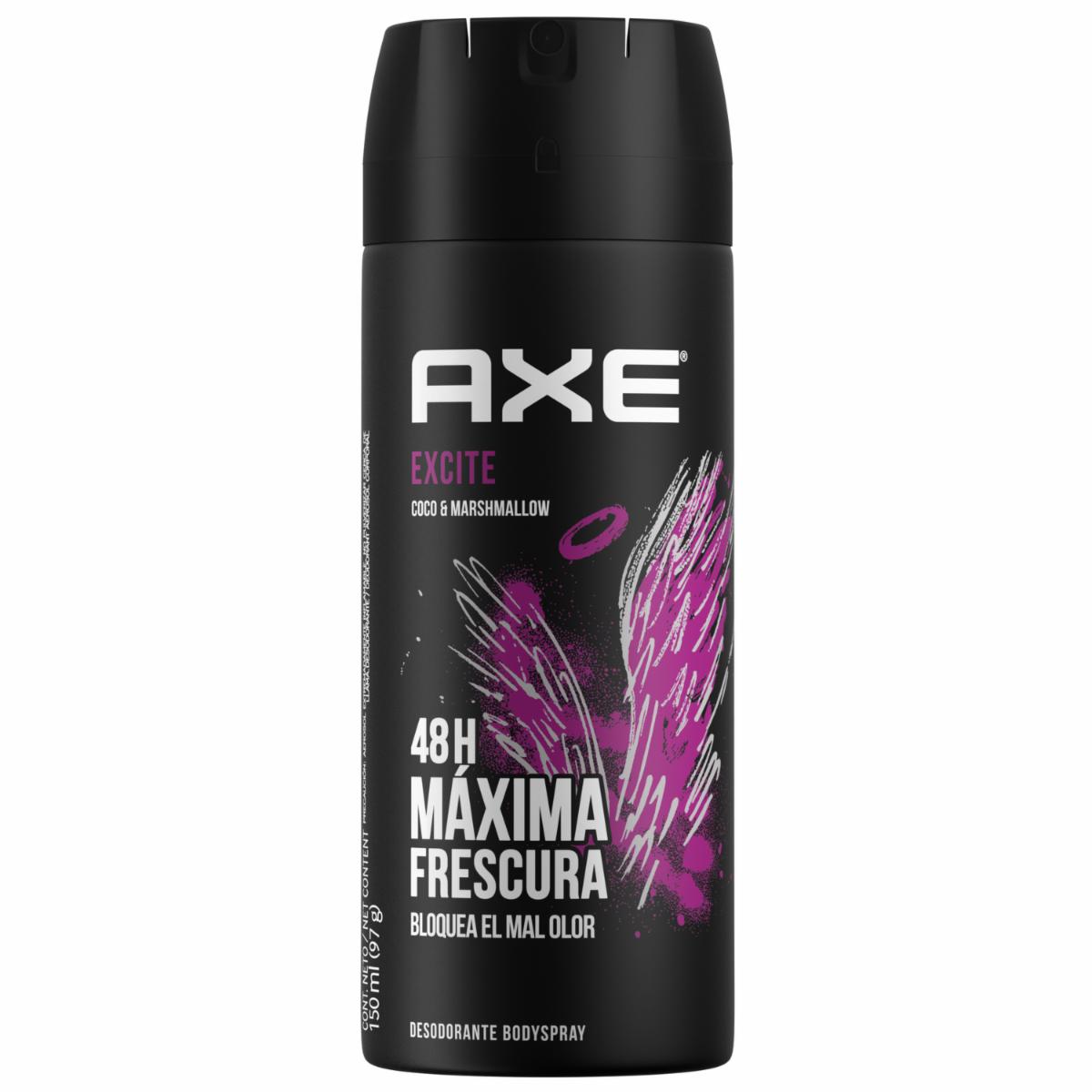 Desodorante En Aerosol Excite AXE 150 Ml