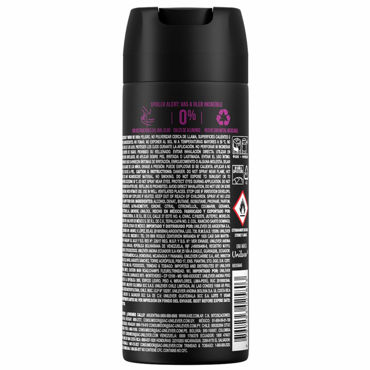 Desodorante En Aerosol Excite AXE 150 Ml - Image 2