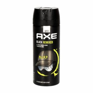 Desodorante En Aerosol Black Remixed BZRP Para Hombre AXE 150 Ml