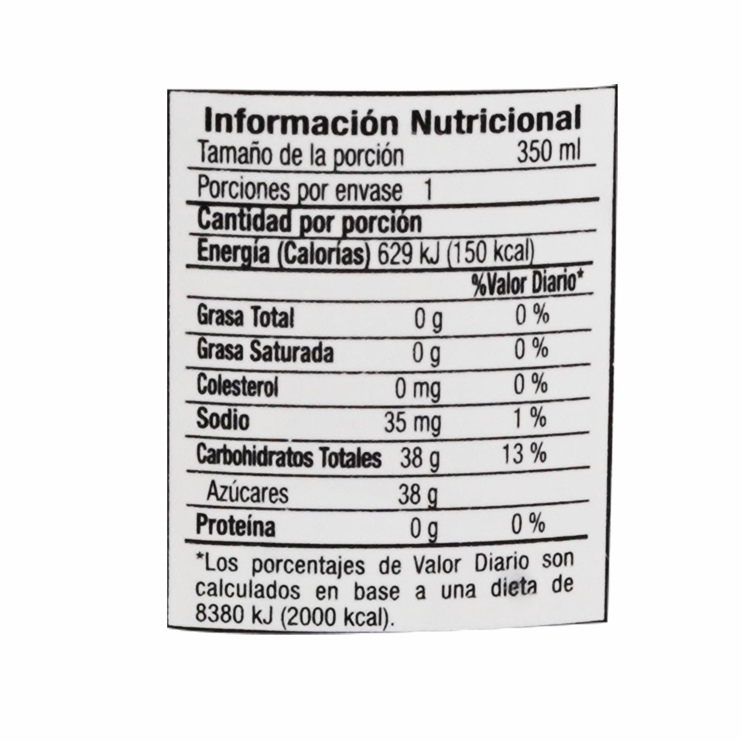 Bebida Gaseosa Sabor a Cola COCA-COLA 350 Ml - Image 2