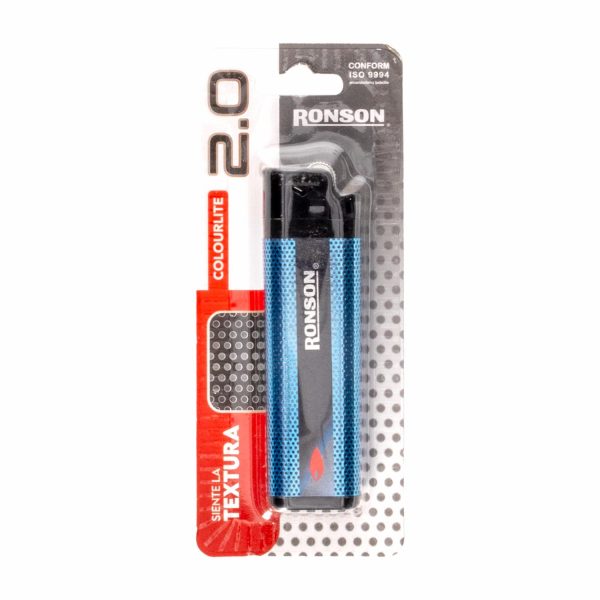 Encendedor De Bolsillo Con Color Metálico RONSON