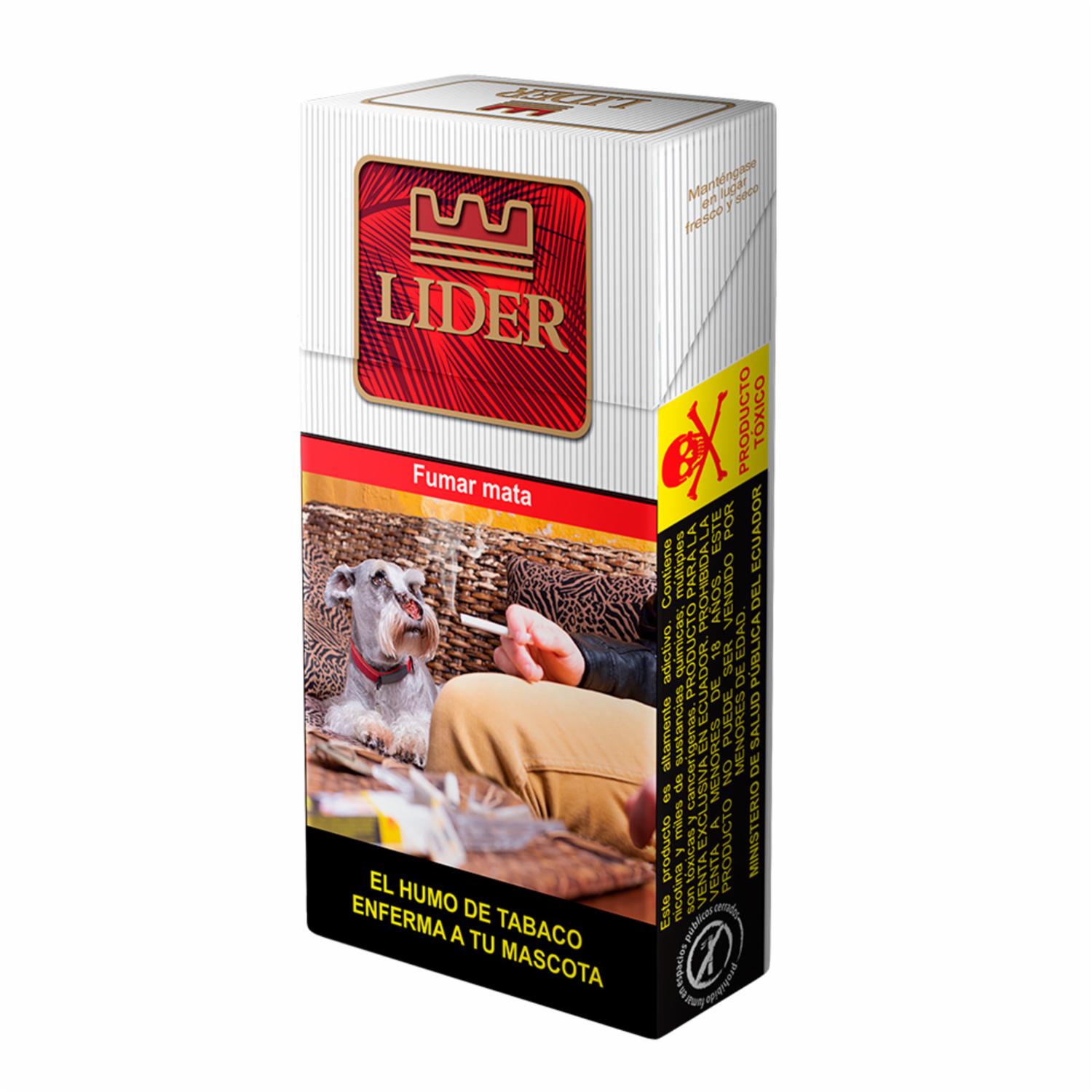 Cigarrillos Con Filtro LIDER 10 Uds