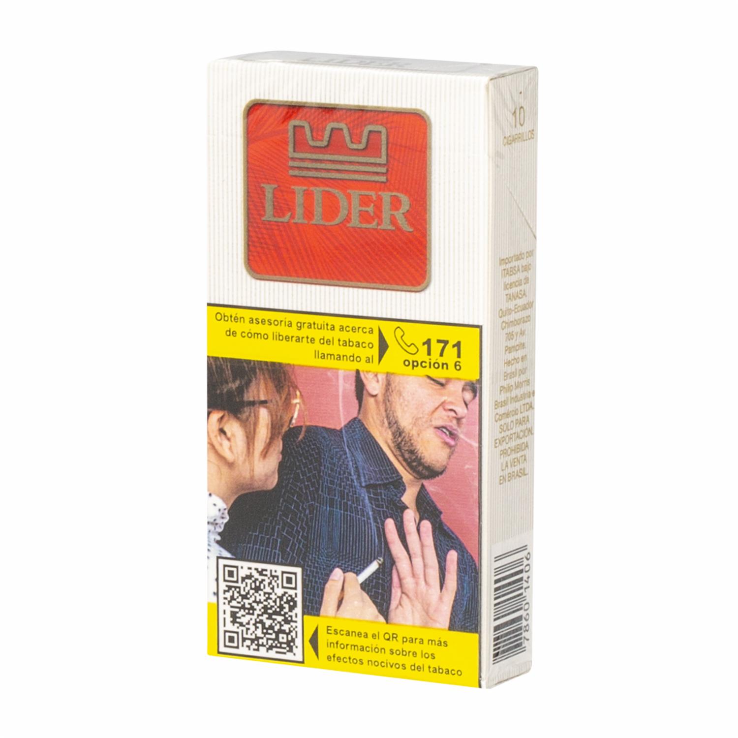 Cigarrillos Con Filtro LIDER 10 Uds - Image 2