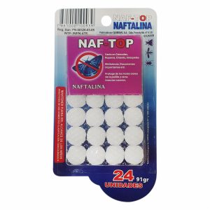 Naftalina Triple Acción NAF TOP 24 Uds 91 G