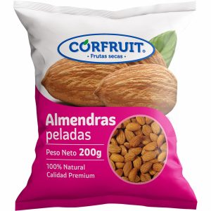 Almendras Peladas 100% Natural CORFRUIT 200 G