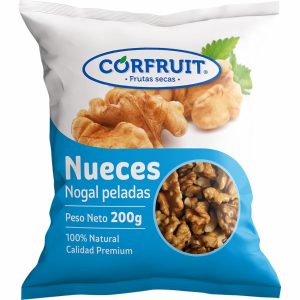 Nueces Nogal Peladas 100% Natural CORFRUIT 200 G