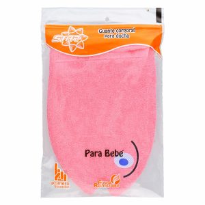 Guante Para Baño Pez Bordado STAR 18 X 13 Cm