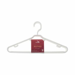 Armador Para Ropa Plástico Color Blanco HANGERS S.A.